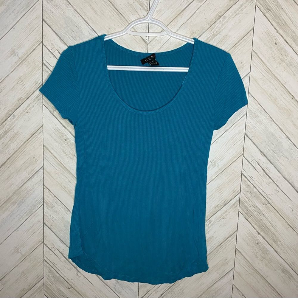 U2B urban behavior blue soft tee